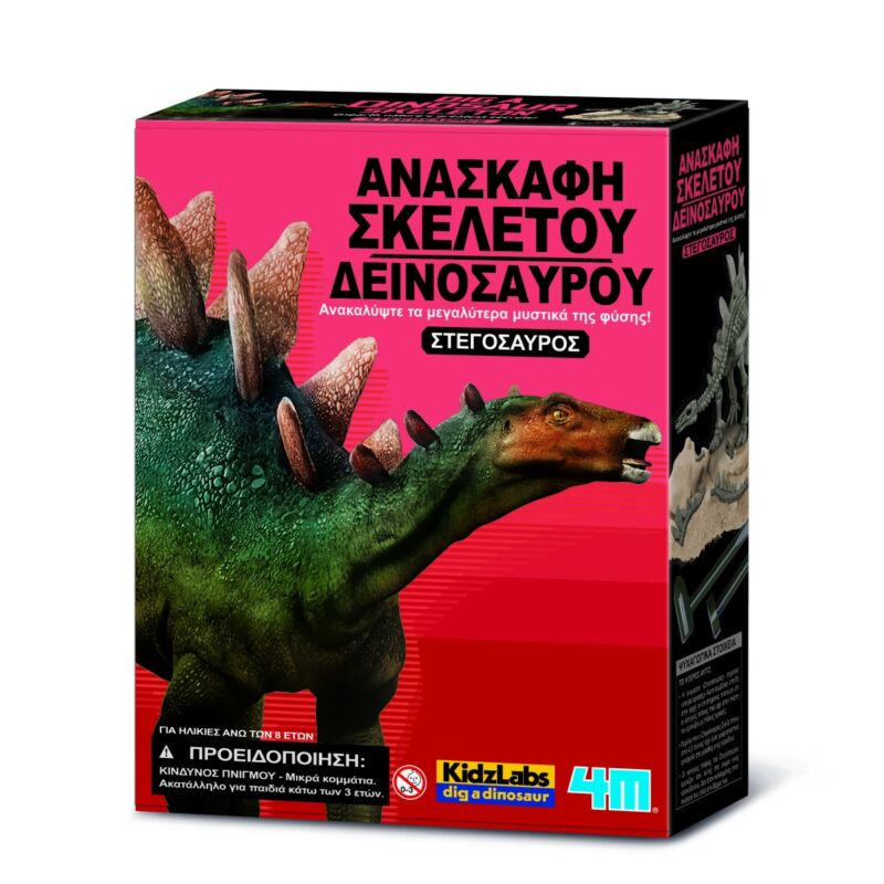 4M0010 4 stegosauros