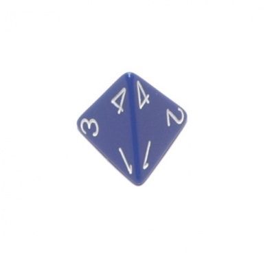 CSX29404 1 opaque d4 loose dice