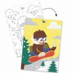 DJ08658 2 xromatisti ammos snowboard