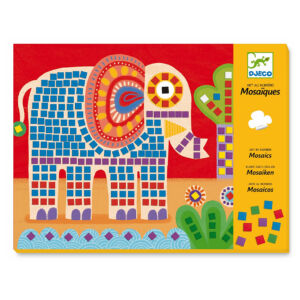 DJ08895 1 kataskevazo se mosaiko elefantas saligari