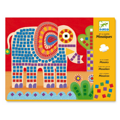 DJ08895 1 kataskevazo se mosaiko elefantas saligari