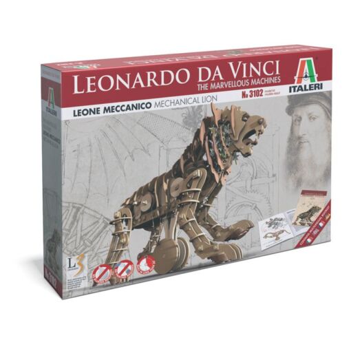 ITAL3102S 1 Leonardo Da Vinci Mechanical Lion 1