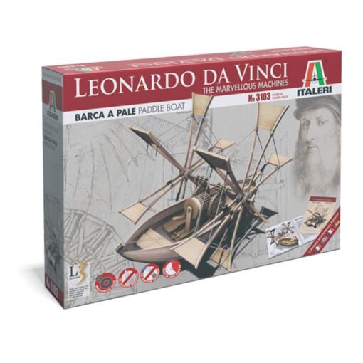 ITAL3103S 1 Leonardo Da Vinci Paddle Boat