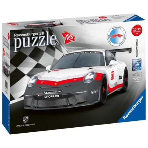 RAV11147 2 Pazl 3D Puzzle 108 tem Porsche GT3 Cup 106047282 1 904x768 1