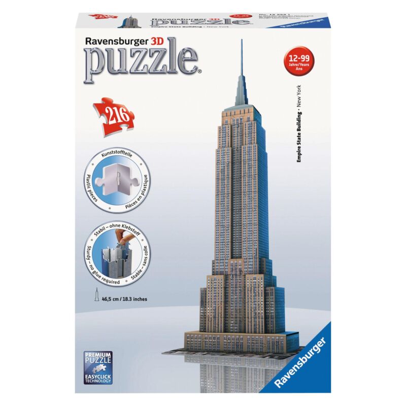 RAV12553 1 Pazl 3D Puzzle Midi 216 tem Empire State Building 12553 1310x1890 1