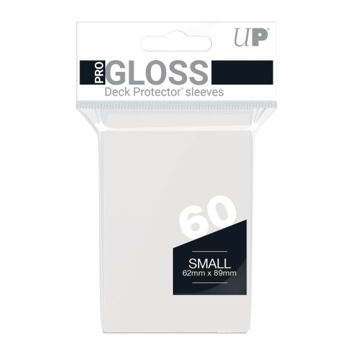 WHITE YGO NEW DECK PROTECTOR 60-CT