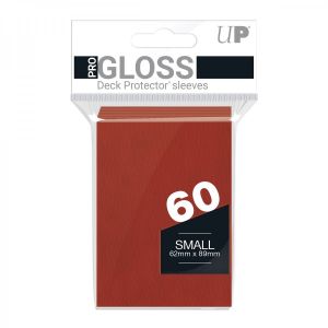 RED YGO NEW DECK PROTECTOR 60-CT