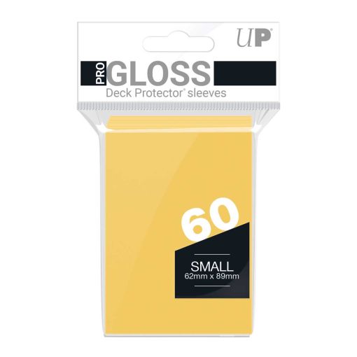 YELLOW YGO NEW DECK PROTECTOR 60-CT