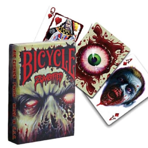 1026936 1 Bicycle Zombified Playing Cards Bicycle Zombie V3 Deck Collectible Poker USPCC Magic Cards Magic Tricks Props