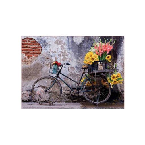 EDU17988 2 bicycle with flowers