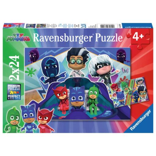 RAV07824 1 Pazl Pazl 2x24 tem PJ Masks 7824 1024x758 1