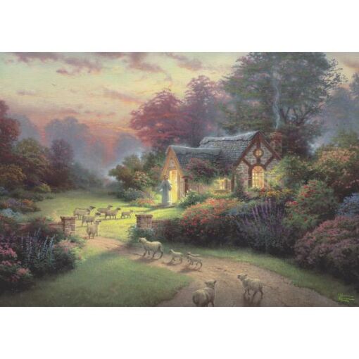 SCHM59678 2 Kinkade Spirit Shepherd‘s cottage