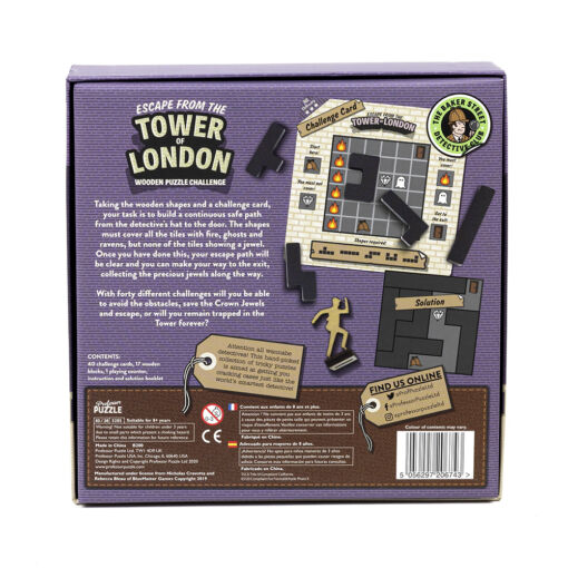 SH 6 3 bsdc5285 escape from the tower of london box back web