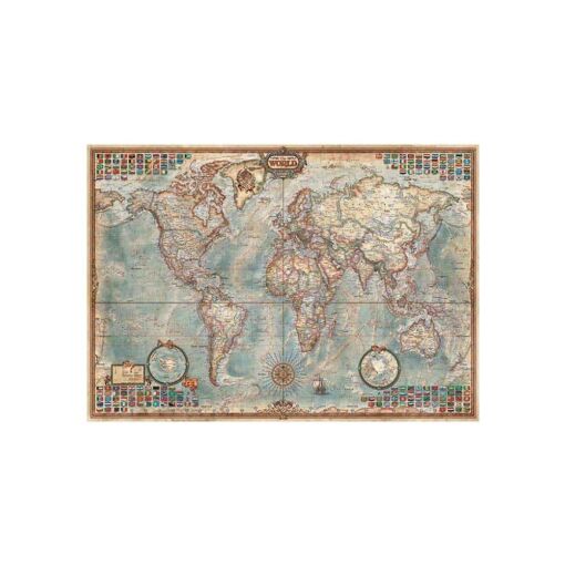 EDU16005 2 political map of the world