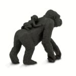 SAF294729 3 lowland gorilla with baby