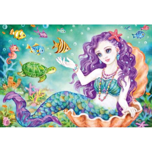 SCHM56376 4 princess fairy and mermaid