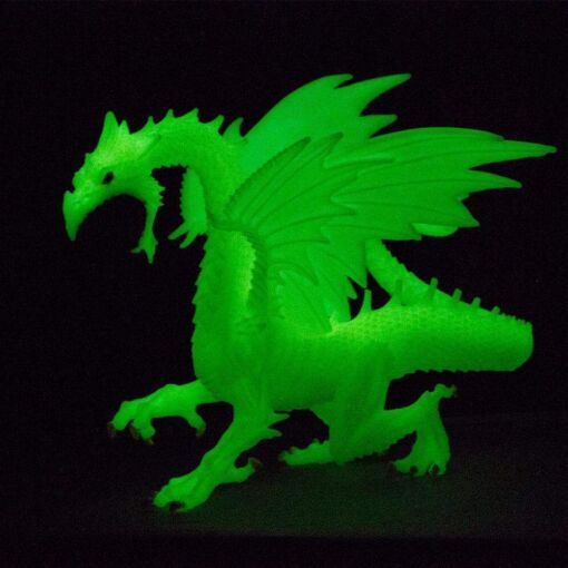 SAF10120 5 glow in the dark snow dragon