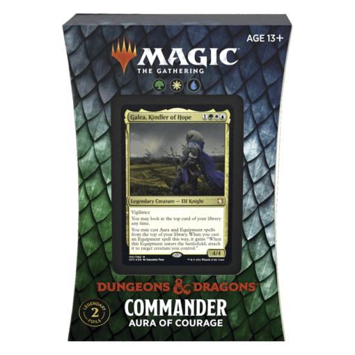 WOCC87490001A 2 adventures in the forgotten realms commander deck aura of courage