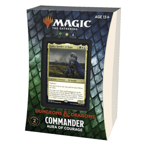 WOCC87490001A 3 adventures in the forgotten realms commander deck aura of courage