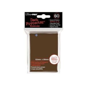 REM84028 1 brown ygo new deck protector 60 ct