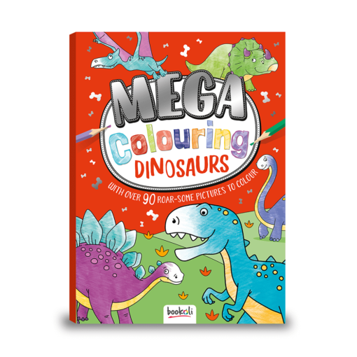 MEG 3 1 mega colouring dinosaurs