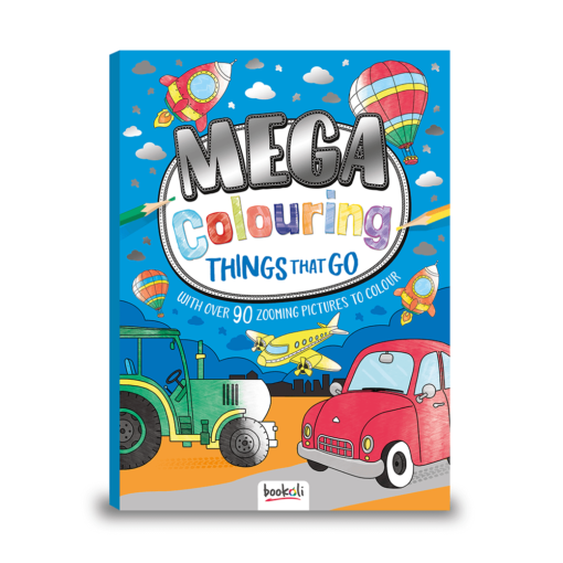 MEG 4 1 mega colouring things that go