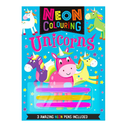 Neon Colouring 8: Unicorns