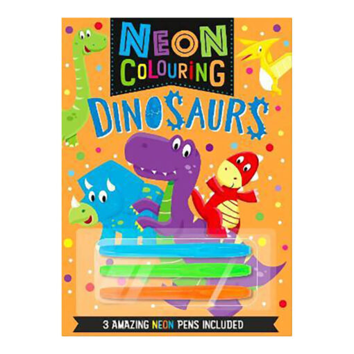 Neon Colouring 8: Dinosaurs