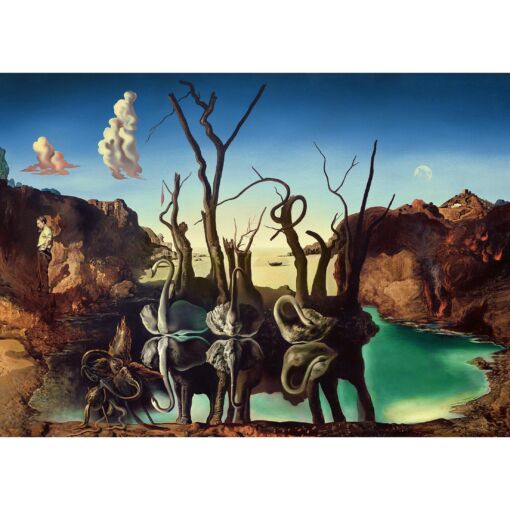 Dali: Κύκνοι αντικατοπτρίζουν Ελέφαντες – 1000 τεμ. Art Collection