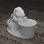 3D Κουνέλι με αυγοθήκη – 3D printing