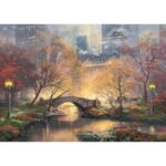 Kinkade – Φωσφορίζον – Φθινόπωρο στο Σέντραλ Παρκ – 1000 τεμ.