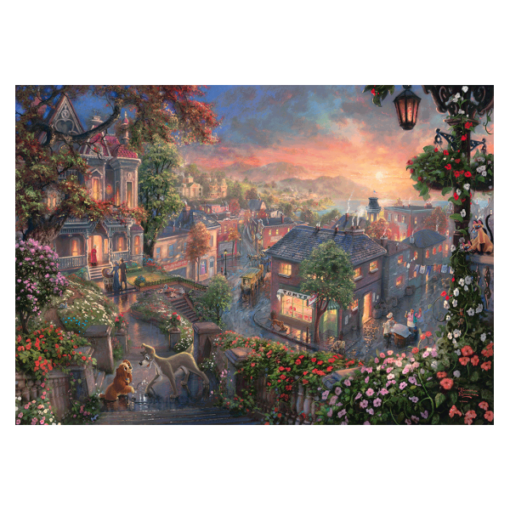 Kinkade Disney – Η Λαίδη και ο Αλήτης – 1000 τεμ.