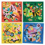 Djeco Inspired by Vassily Kandinsky – Ζωγραφική με άμμο ‘Αφηρημένη Τέχνη’