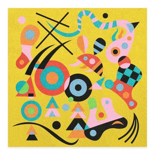Djeco Inspired by Vassily Kandinsky – Ζωγραφική με άμμο ‘Αφηρημένη Τέχνη’
