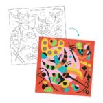 Djeco Inspired by Vassily Kandinsky – Ζωγραφική με άμμο ‘Αφηρημένη Τέχνη’
