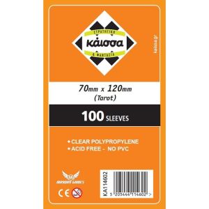SLEEVES 70mm x 120mm (Tarot)