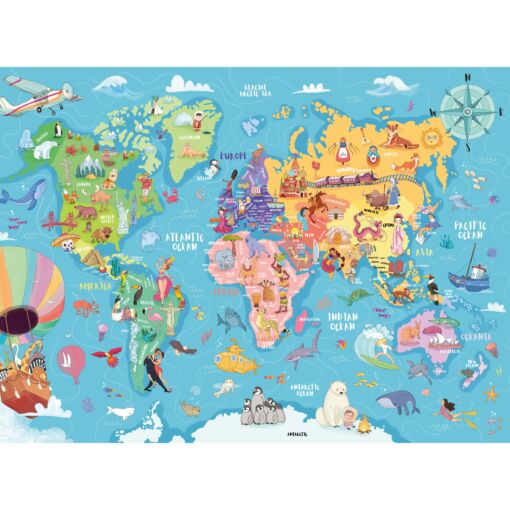 Παγκόσμιος Χάρτης – 100 τεμ.