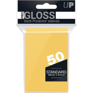 YELLOW DECK PROTECTOR 50-CT