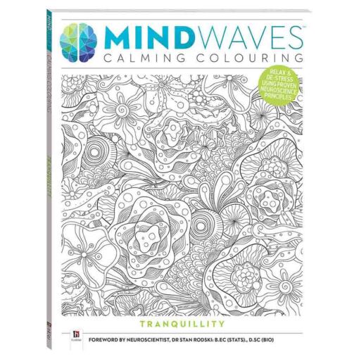 Mindwaves Calming Colouring 48pp: Tranquillity
