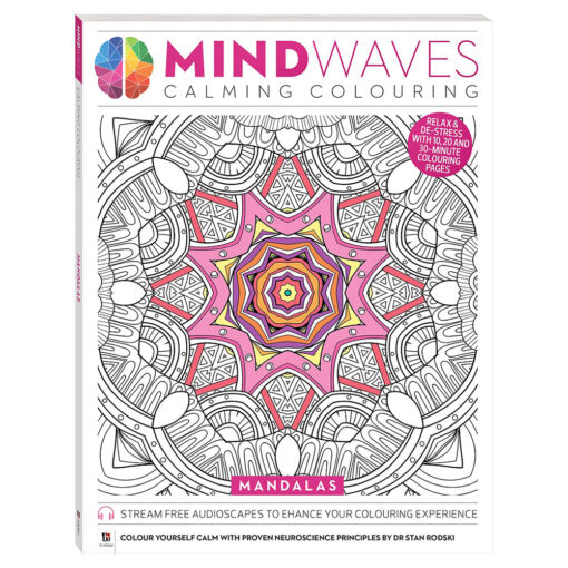 Mindwaves Calming Colouring 96pp: Mandalas
