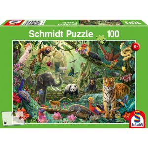 Colourful jungle wildlife – 100 τεμ.