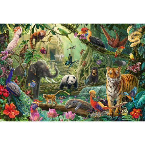 Colourful jungle wildlife – 100 τεμ.