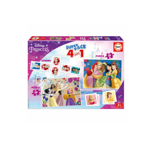 Disney Princesses – Super Pack 4 in 1