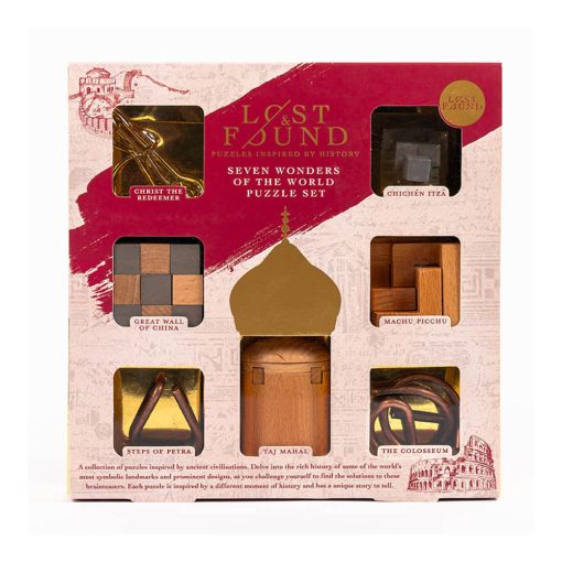 Seven Wonders of the World Puzzle Set