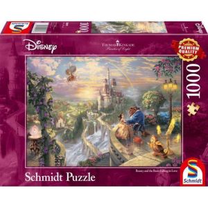 Kinkade Disney – Beauty and the Beast Falling in Love – 1000 τεμ.