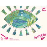 Djeco Inspired by Claude Monet – Ζωγραφίζω με κηρομπογιές “Νούφαρα”