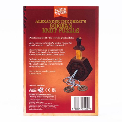 Myths and Legends Alexander the Greats Gordion Knot Puzzle