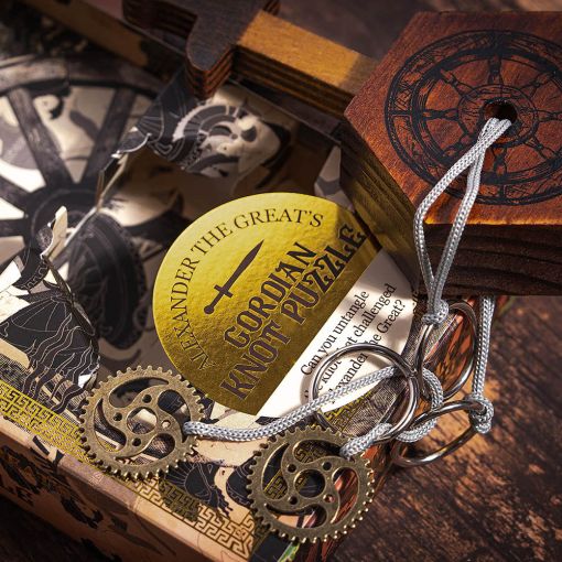 Myths and Legends Alexander the Greats Gordion Knot Puzzle