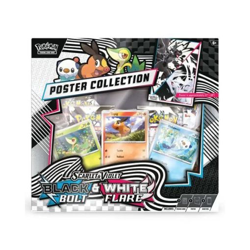 SV10.5 Black Bolt and White Flare – Unova Poster Collection