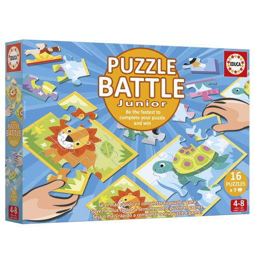 Επιτραπέζιο – Puzzle Battle Junior – Animals